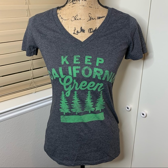 Local Pride by Todd Snyder Keep California Green Graphic T-Shirt - Picture 1 of 14